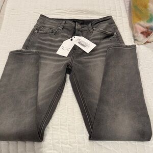 English Factory Charcoal Skinny Jeans